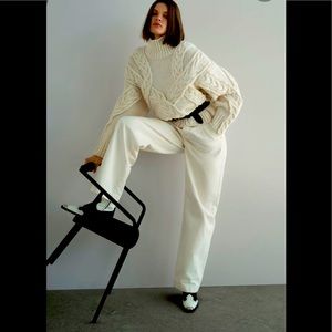 Zara chunky knit turtleneck